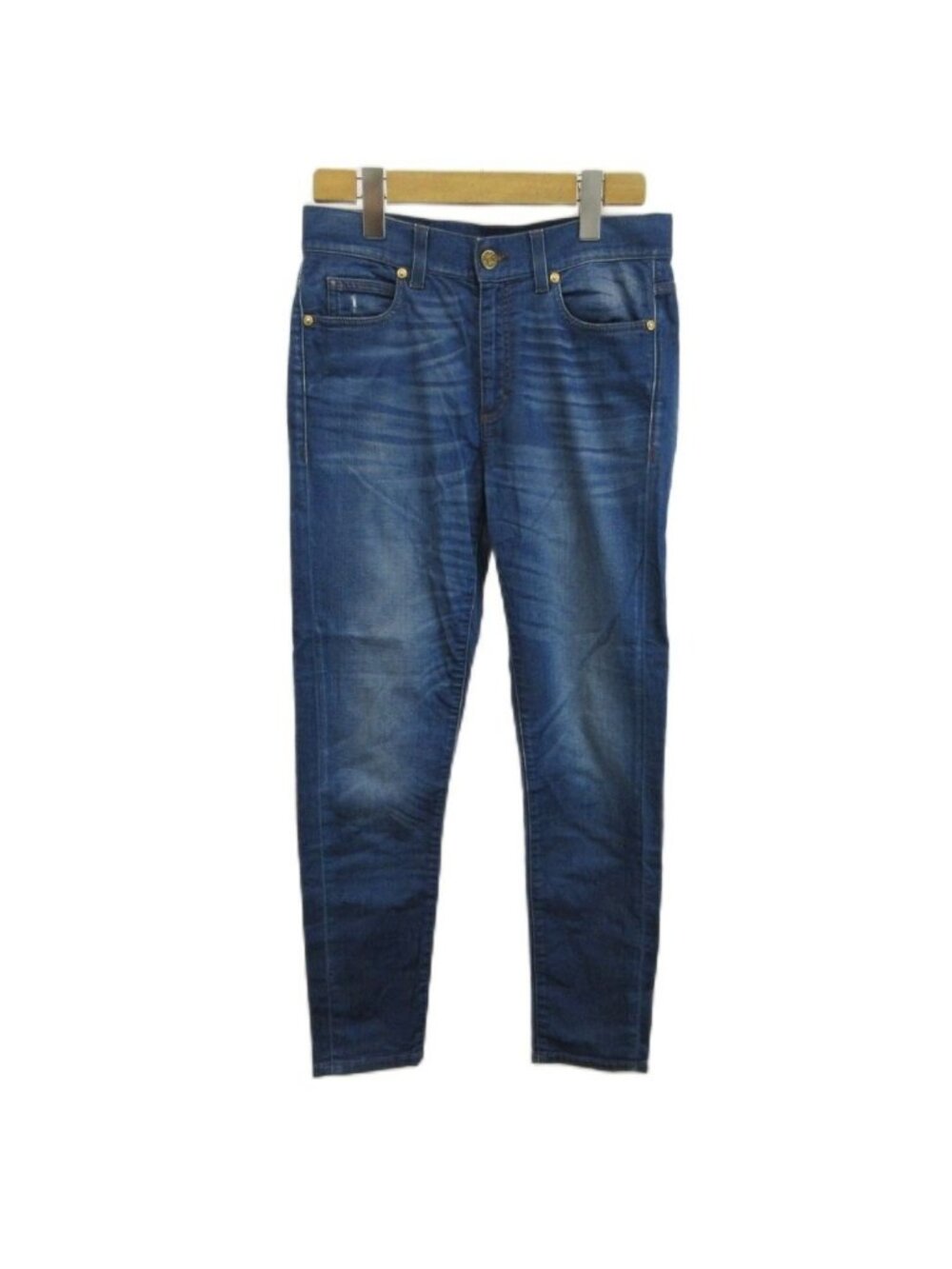 Gucci Denim Pants Jeans Skinny G Star Patch XXS Blue 36